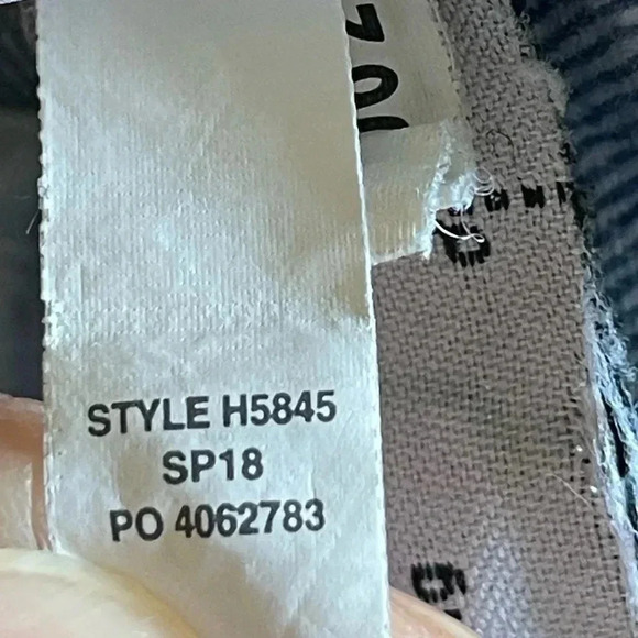 Madewell Women's Size 27 Rigid Skinny Jeans Distressed H5845 High Rise SOLD OUT - Picture 8 of 13